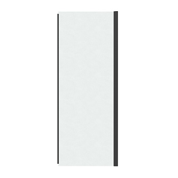 Душевая перегородка Grossman Pragma 200.K33.03.80.21.02 80х195 стекло текстурное профиль черный